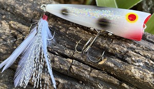 PICO POP 57 WHITE-FLASH W/BLACK DOTS